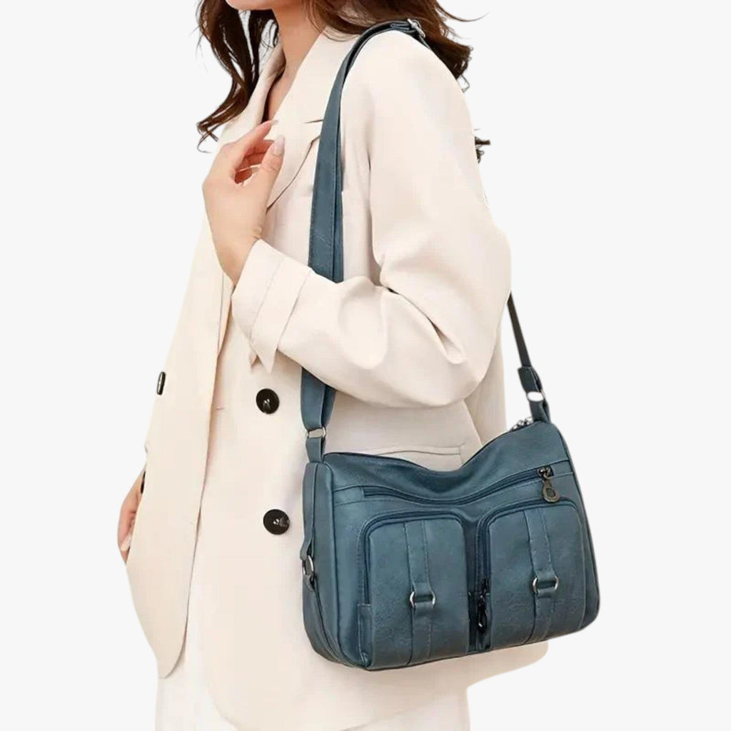 Women's Multi-Pocket Cargo Crossbody Bag