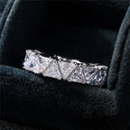 Vintage-Style Triangle Stone Ring