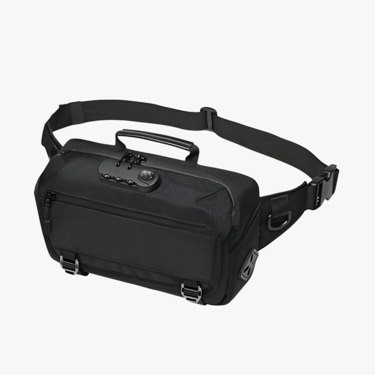 Water-Resistant Anti-Theft Belt Bag with USB Charging Port