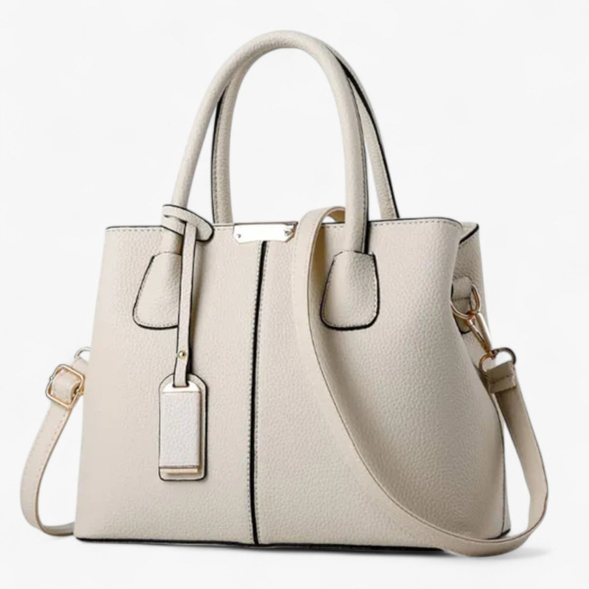 Chic Versatile Leather Everyday Handbag in Six Colours