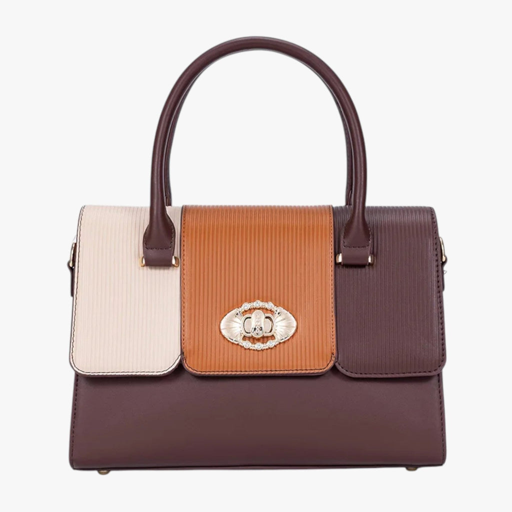 Durable Refined PU Leather Everyday Handbag