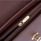 Durable Refined PU Leather Everyday Handbag