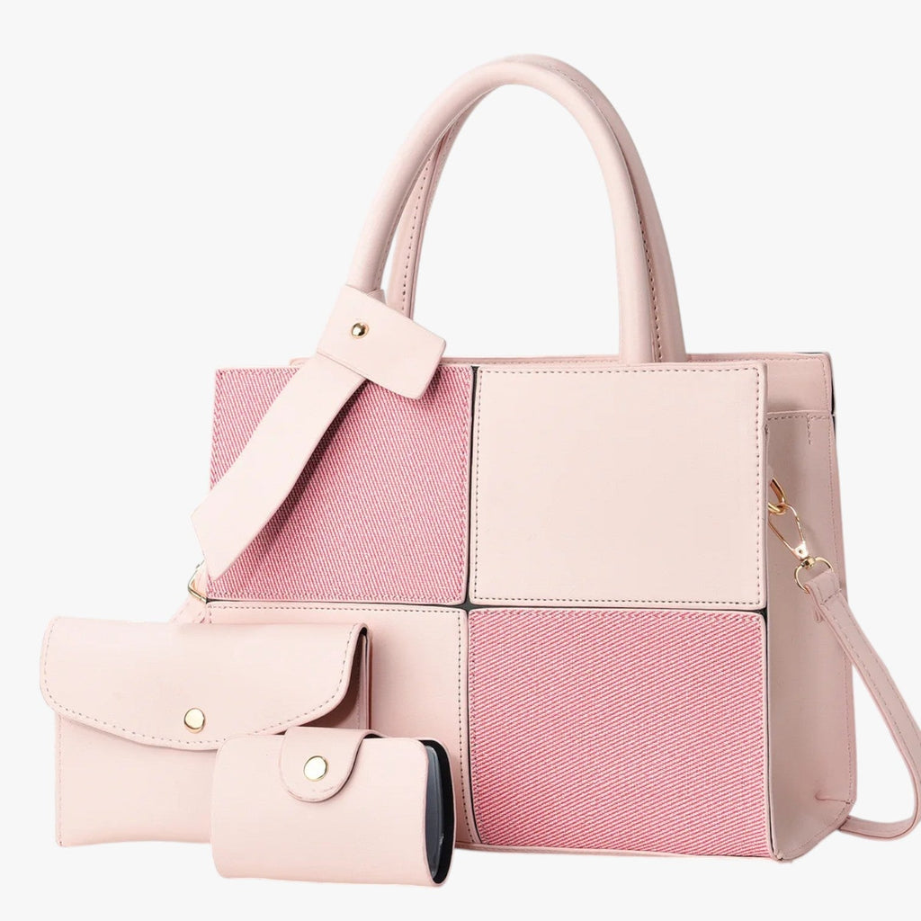 Retro Water-Repellent Large Tote Bag with Laptop Space
