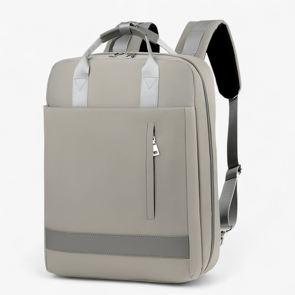 Anti-Theft Backpack with Hidden Back Zips