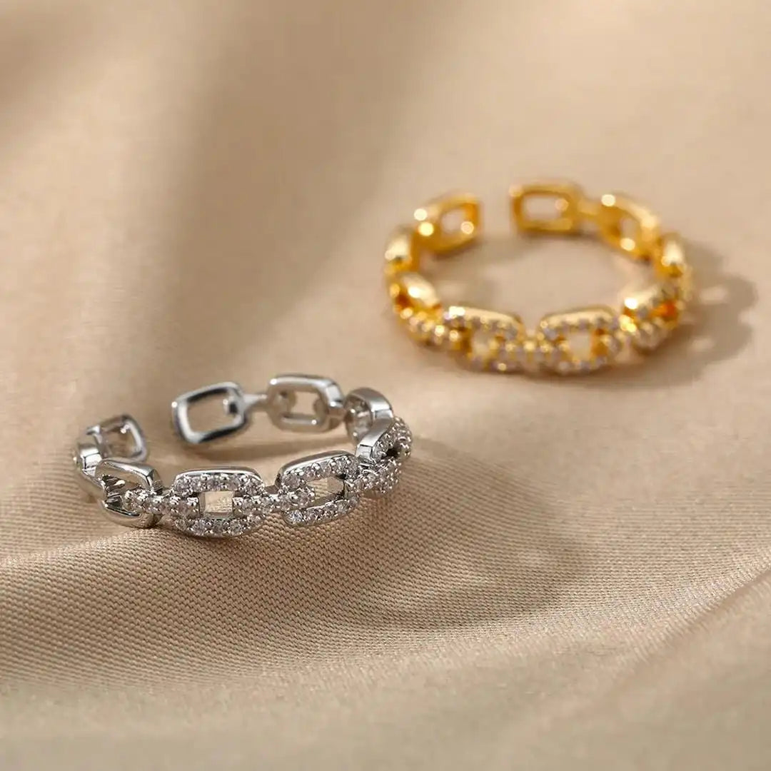 Adjustable Link Chain Ring