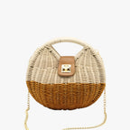 Bohemian Lightweight Spacious Straw Summer Shoulder Bag
