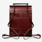 Genuine Leather Women's Backpack for School and Laptop