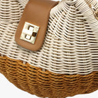 Bohemian Lightweight Spacious Straw Summer Shoulder Bag