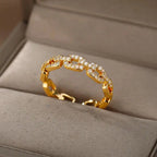 Adjustable Link Chain Ring