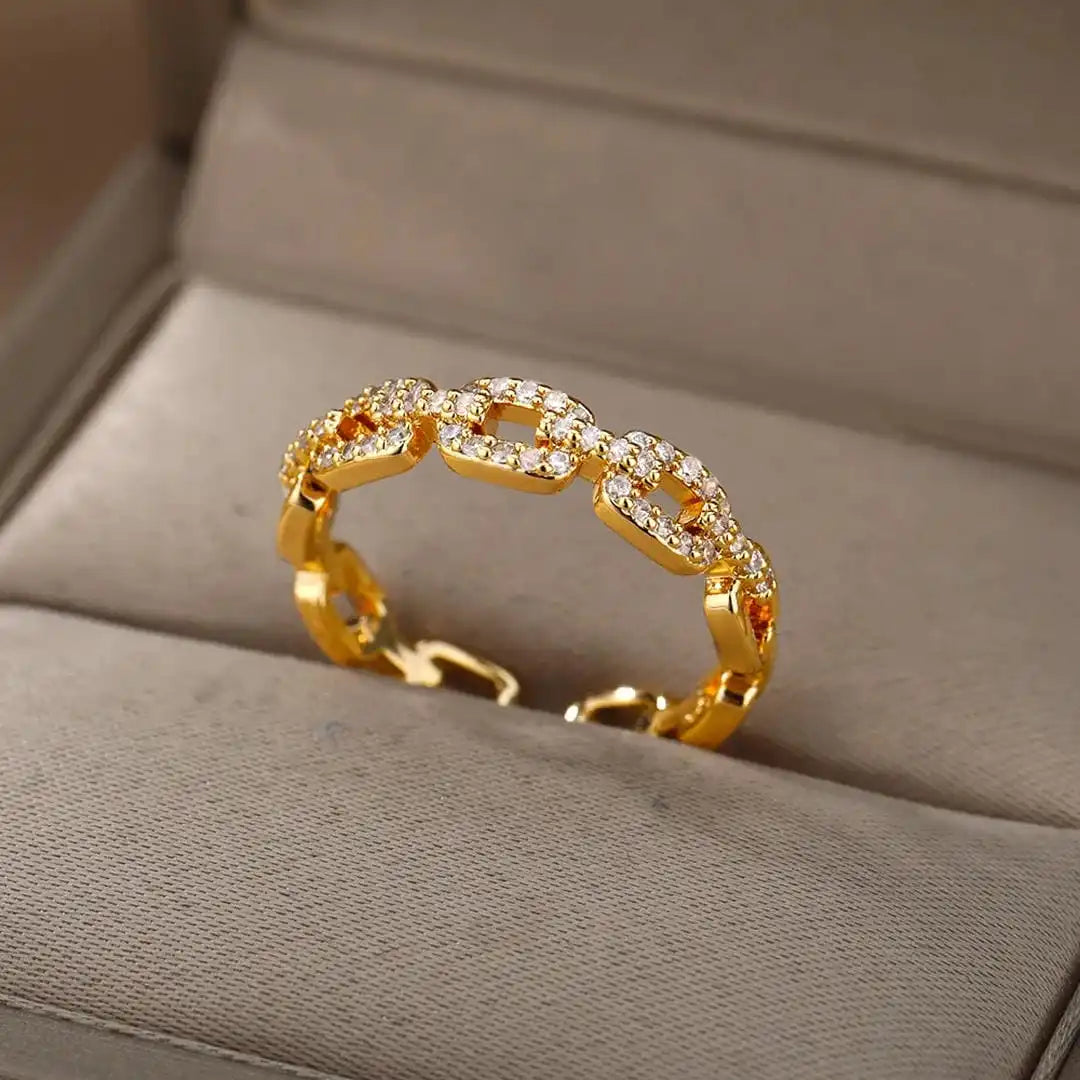 Adjustable Link Chain Ring