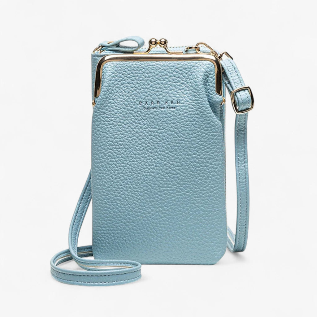 Twee-in-één crossbodytasje voor telefoon en pasjes
