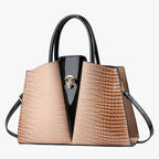 Women's Spacious Structured Tote Bag with Compartments