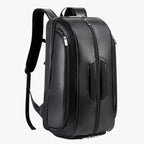 Water-Resistant PU Tennis Backpack with Sealed Shoe Compartment
