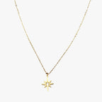 Ketting met sterhanger van roestvrij staal