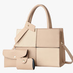 Retro Water-Repellent Large Tote Bag with Laptop Space
