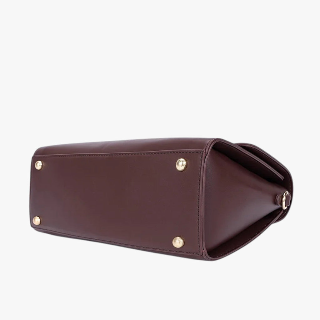 Durable Refined PU Leather Everyday Handbag