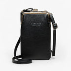 Twee-in-één crossbodytasje voor telefoon en pasjes
