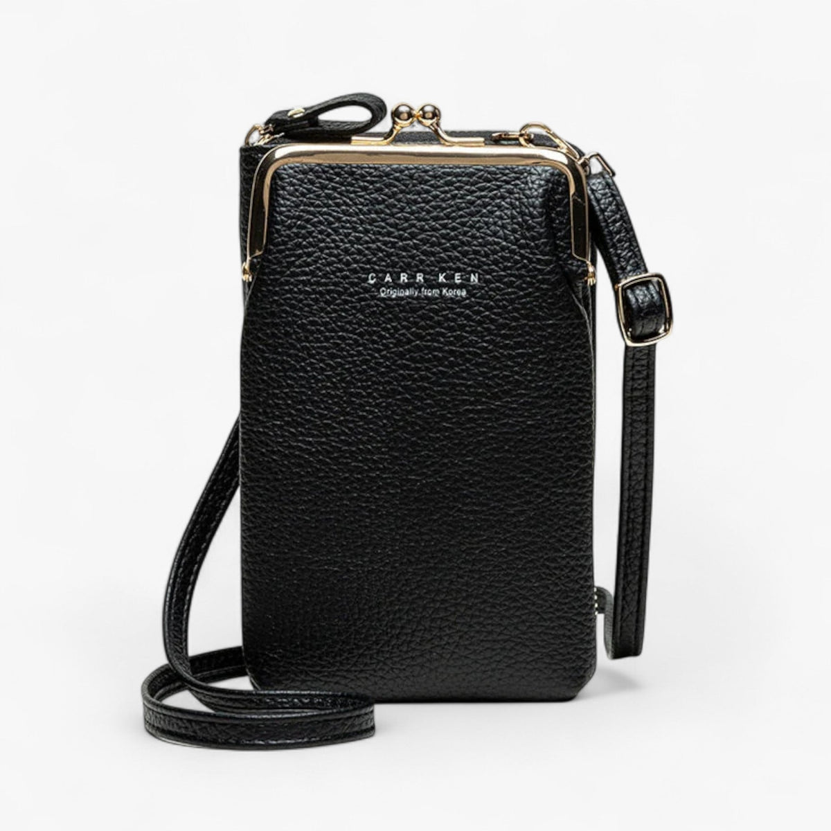 Twee-in-één crossbodytasje voor telefoon en pasjes