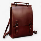 Genuine Leather Women's Backpack for School and Laptop