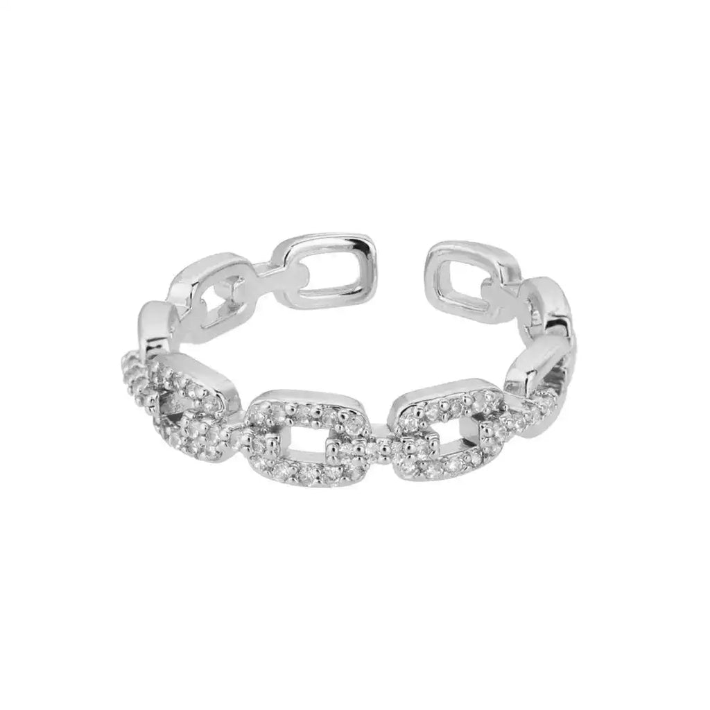 Adjustable Link Chain Ring