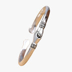 Retro Silver-Tone Friendship Bracelet, Soft Fit