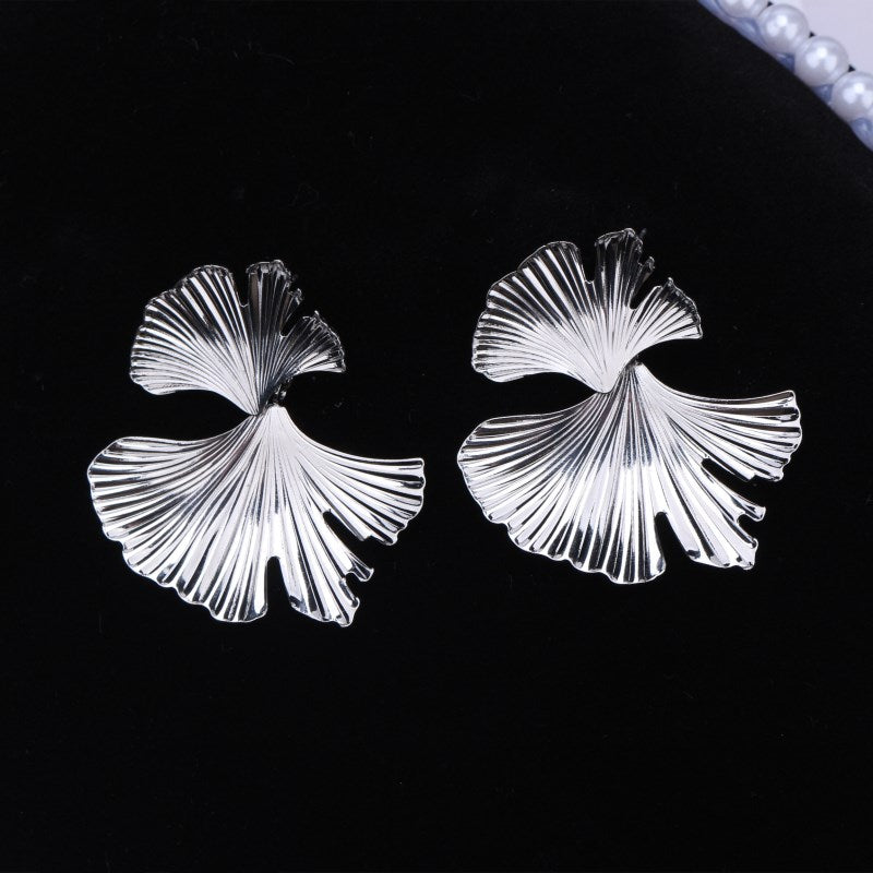Bohemian Geometric Earrings in Two Tones