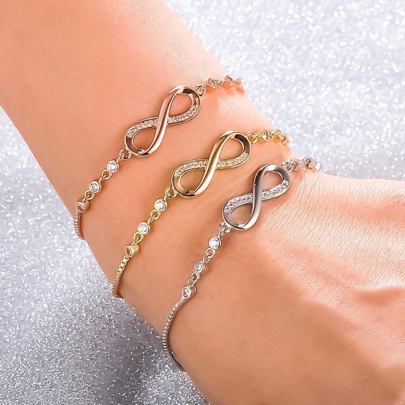 Adjustable Infinity Link Bracelet