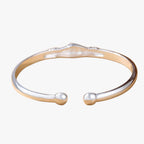 Retro Silver-Tone Friendship Bracelet, Soft Fit