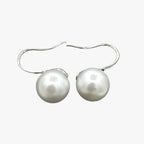 Pearl Earrings with Gold-Tone Setting