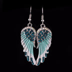 Crystal Angel Earrings