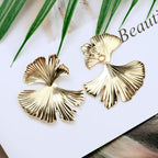 Bohemian Geometric Earrings in Two Tones