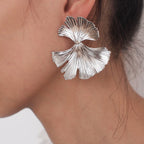 Bohemian Geometric Earrings in Two Tones