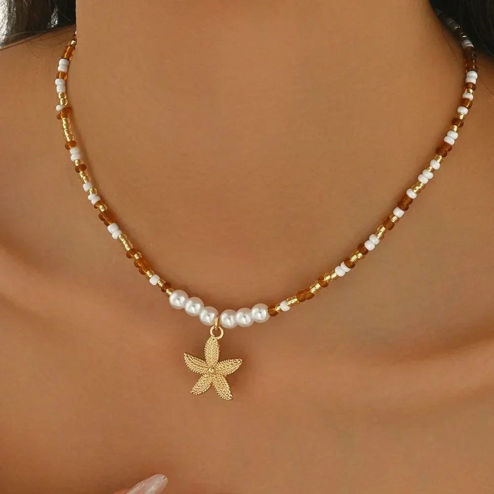 Seashell Pendant Necklace in Ten Styles