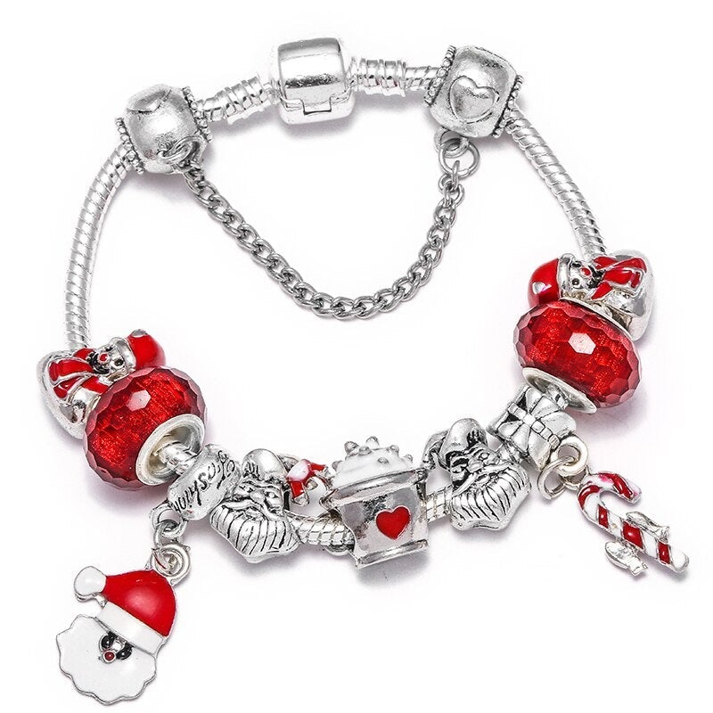 Christmas-Style Bracelet in Six Sizes