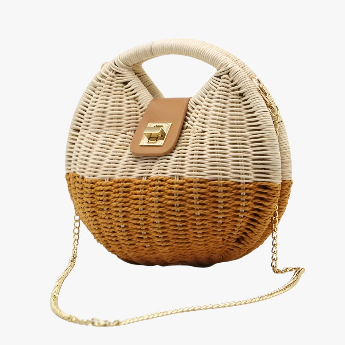 Bohemian Lightweight Spacious Straw Summer Shoulder Bag