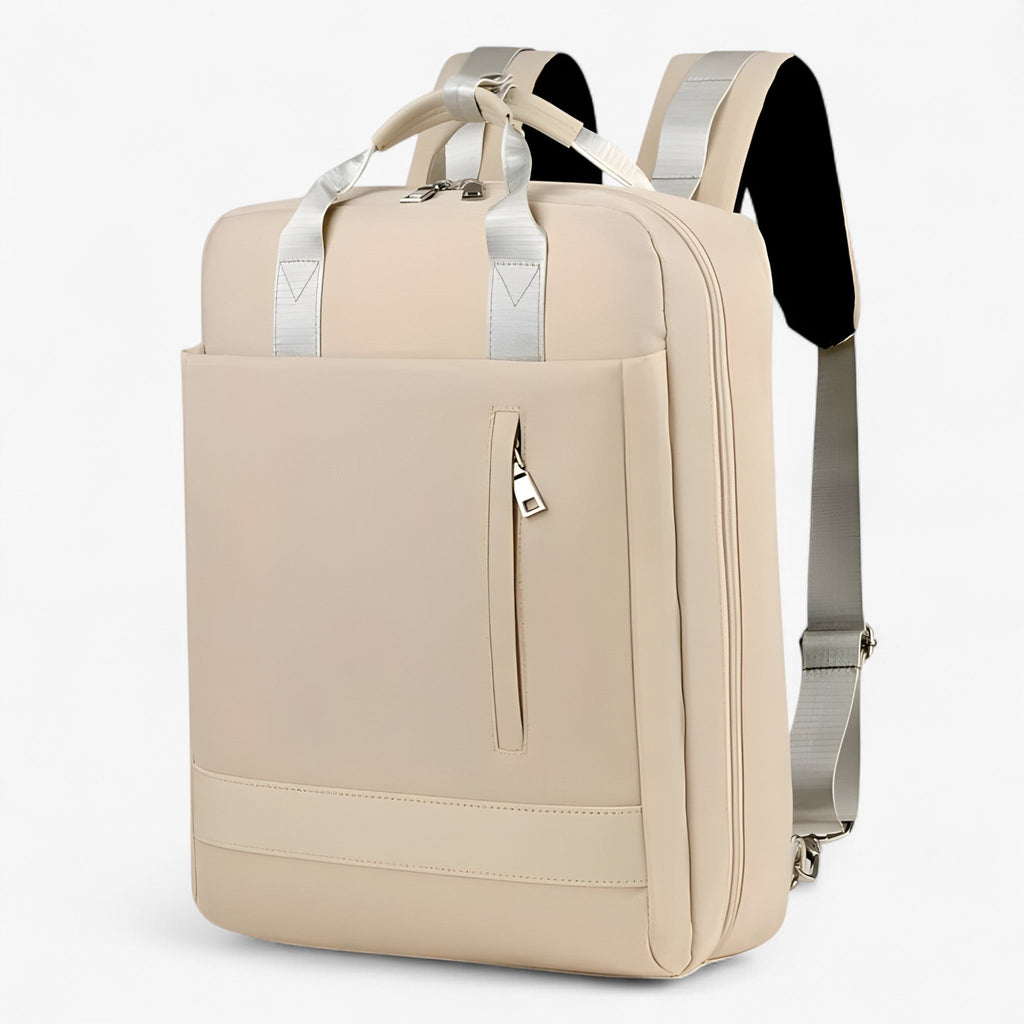 Anti-Theft Backpack with Hidden Back Zips