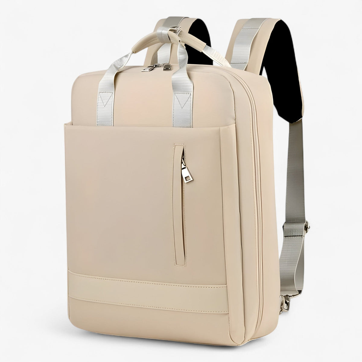 Anti-Theft Backpack with Hidden Back Zips