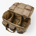 55L Tactical Duffel Bag with MOLLE Webbing and Multiple Pockets