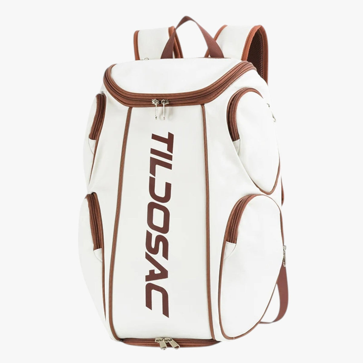 Unisex Waterproof Tennis Backpack with Ventilated Shoe Compartment