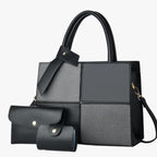 Retro Water-Repellent Large Tote Bag with Laptop Space