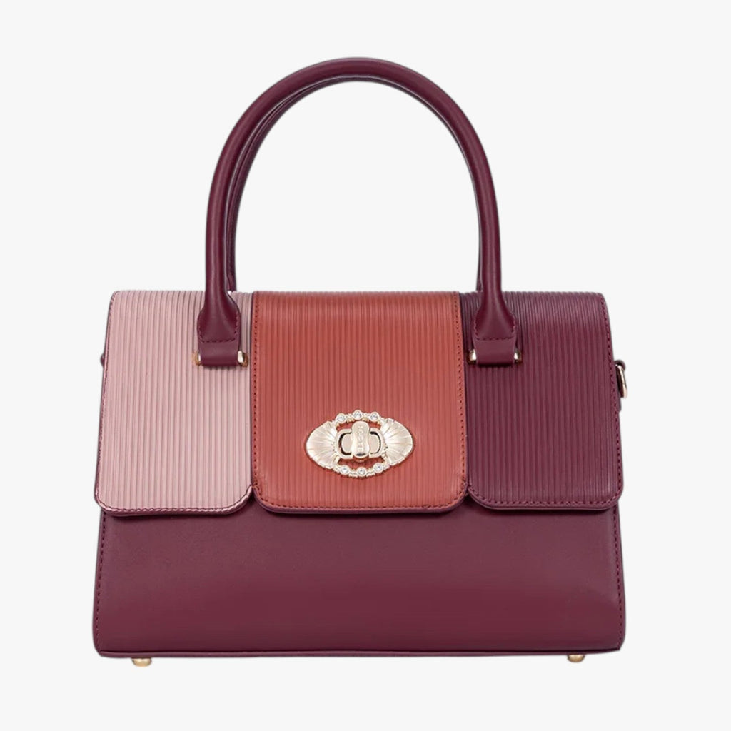Durable Refined PU Leather Everyday Handbag