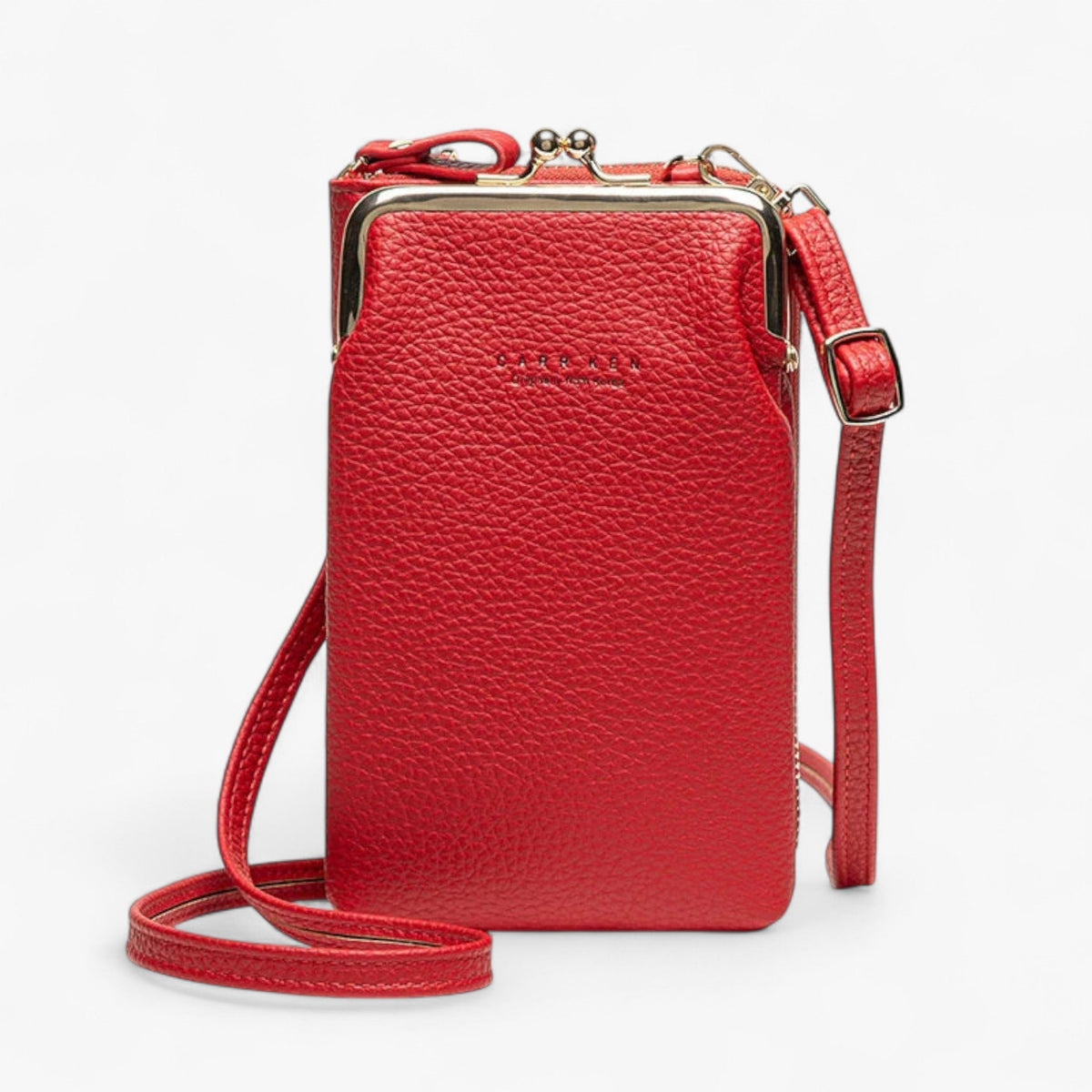 Twee-in-één crossbodytasje voor telefoon en pasjes