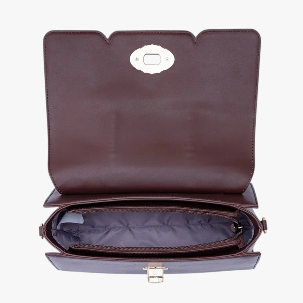 Durable Refined PU Leather Everyday Handbag