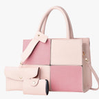 Retro Water-Repellent Large Tote Bag with Laptop Space