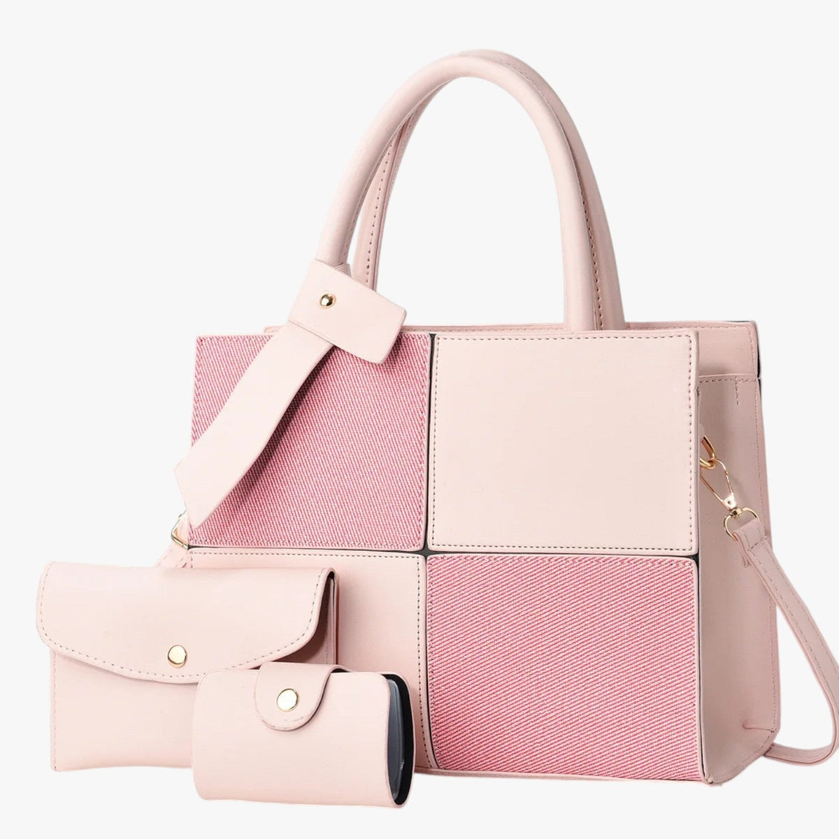 Retro Water-Repellent Large Tote Bag with Laptop Space