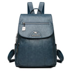 Soft Premium Vintage Leather Travel Backpack