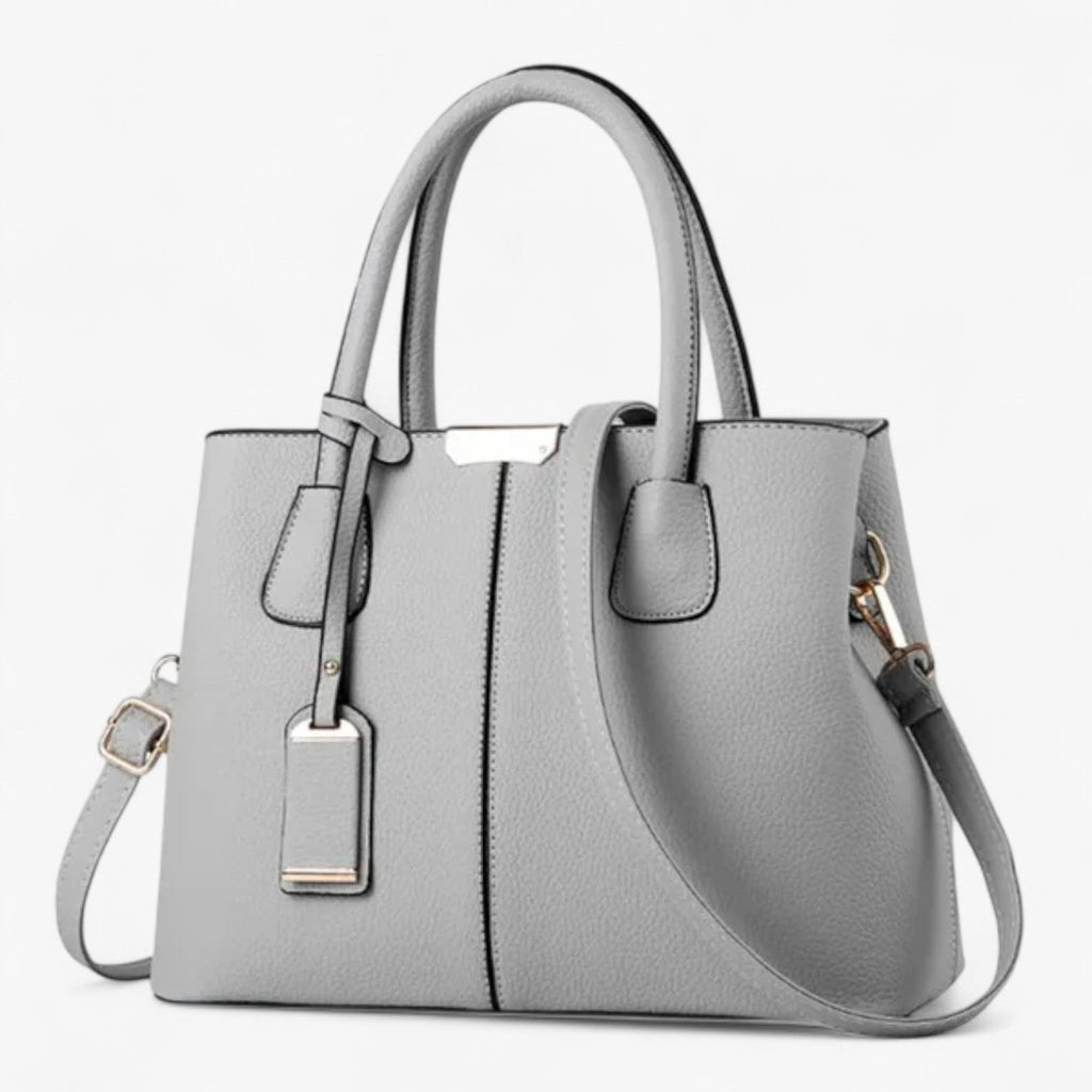 Chic Versatile Leather Everyday Handbag in Six Colours