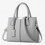 Chic Versatile Leather Everyday Handbag in Six Colours