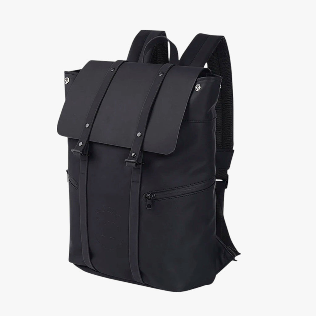 Vintage-Style Unisex Water-Resistant Laptop Backpack