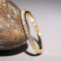 Minimalist Zirconia Ring in Three Metal Tones